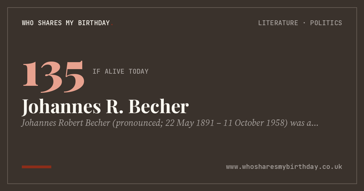 Johannes R. Becher