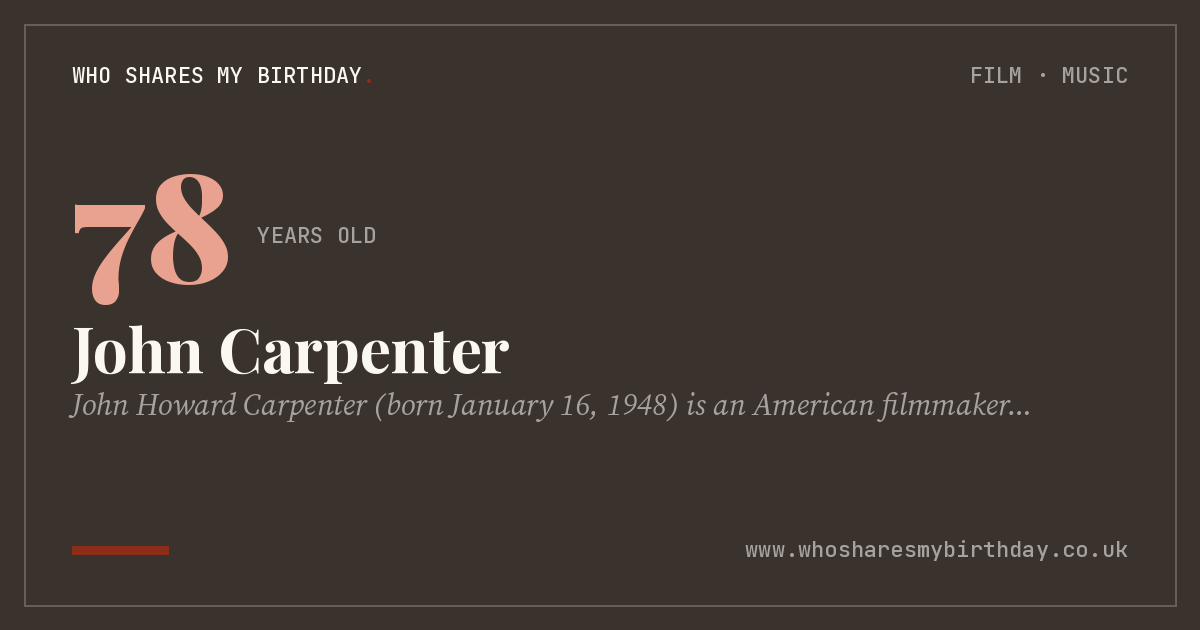 John Carpenter