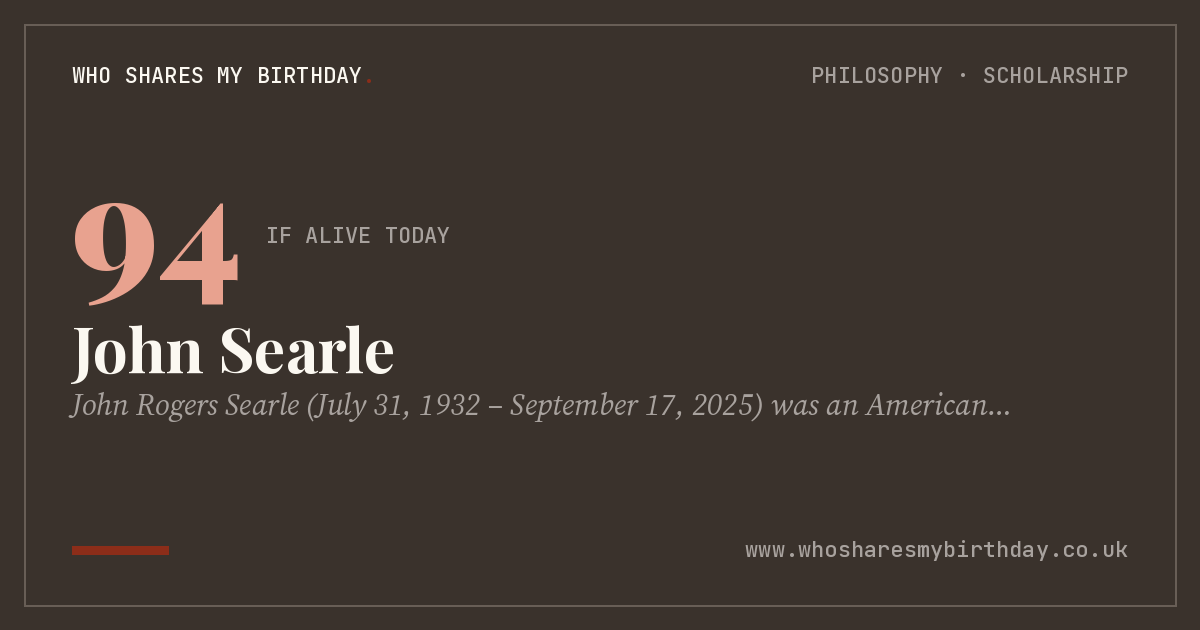 John Searle