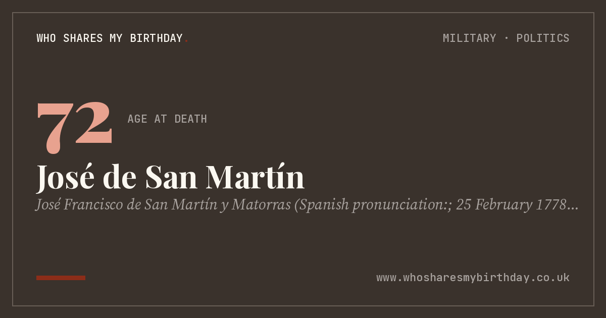 José de San Martín