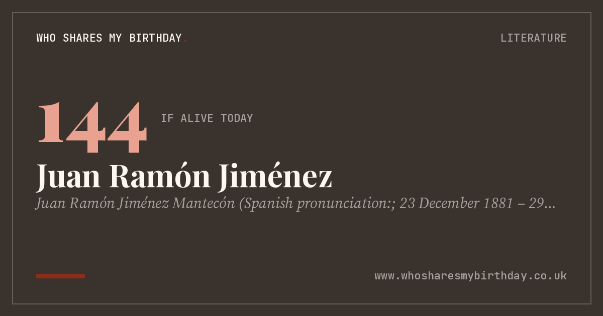 Juan Ramón Jiménez