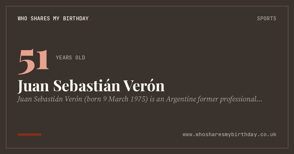 Juan Sebastián Verón