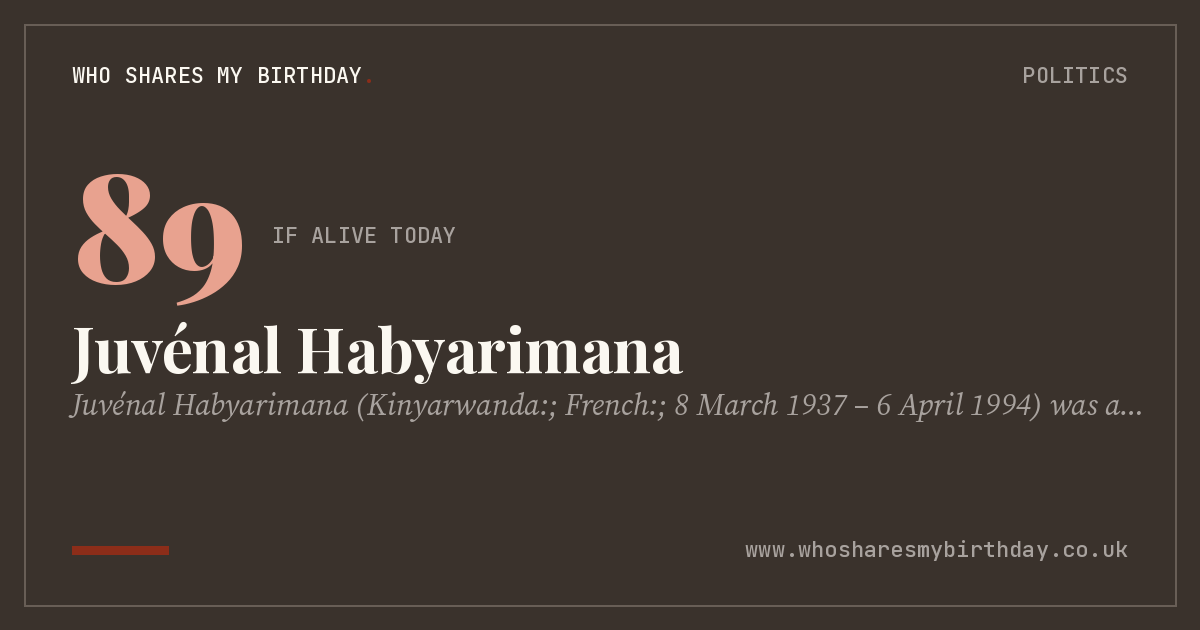 Juvénal Habyarimana