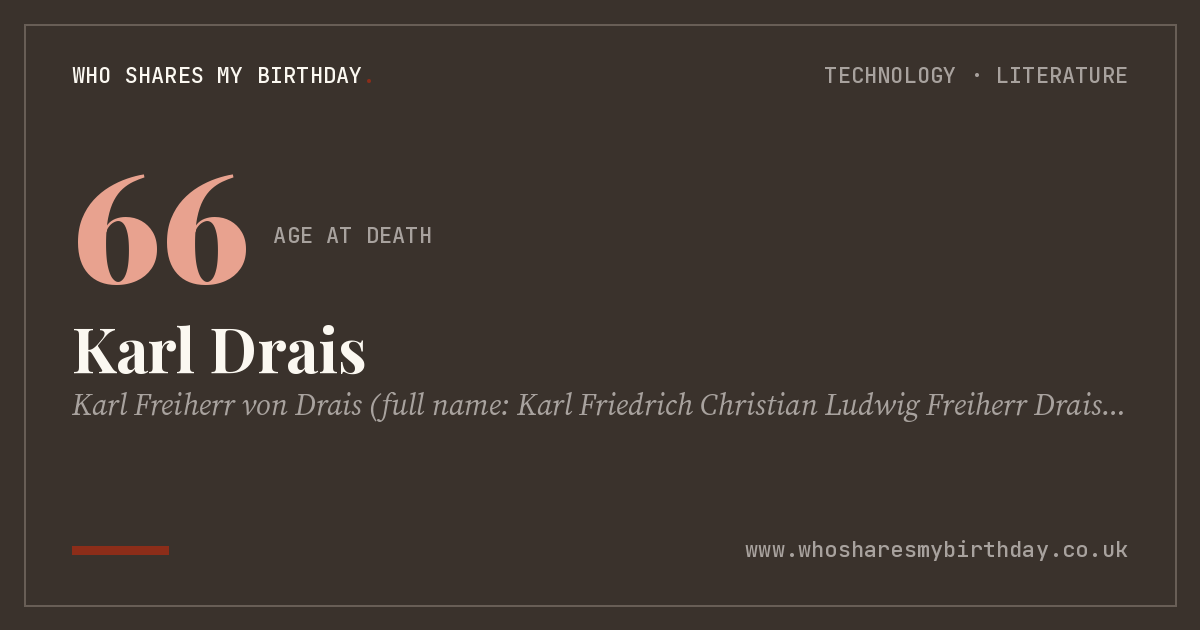 Karl Drais