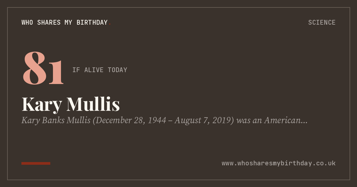 Kary Mullis
