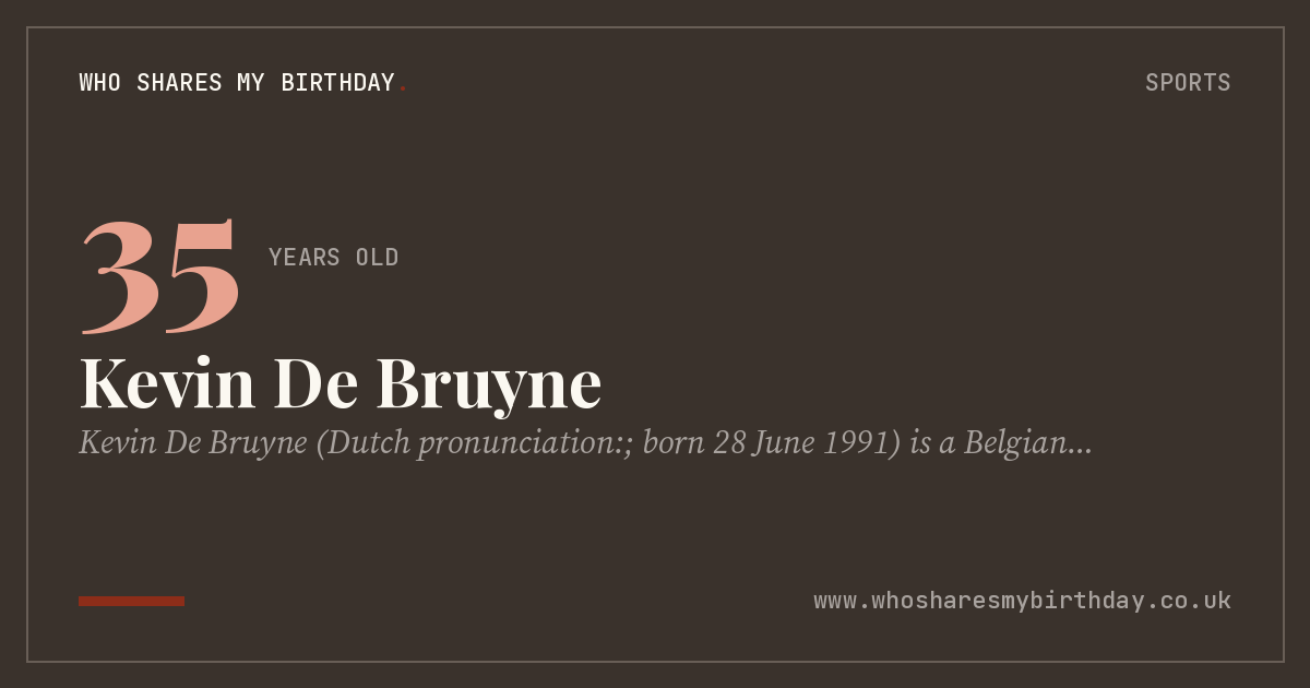 Kevin De Bruyne