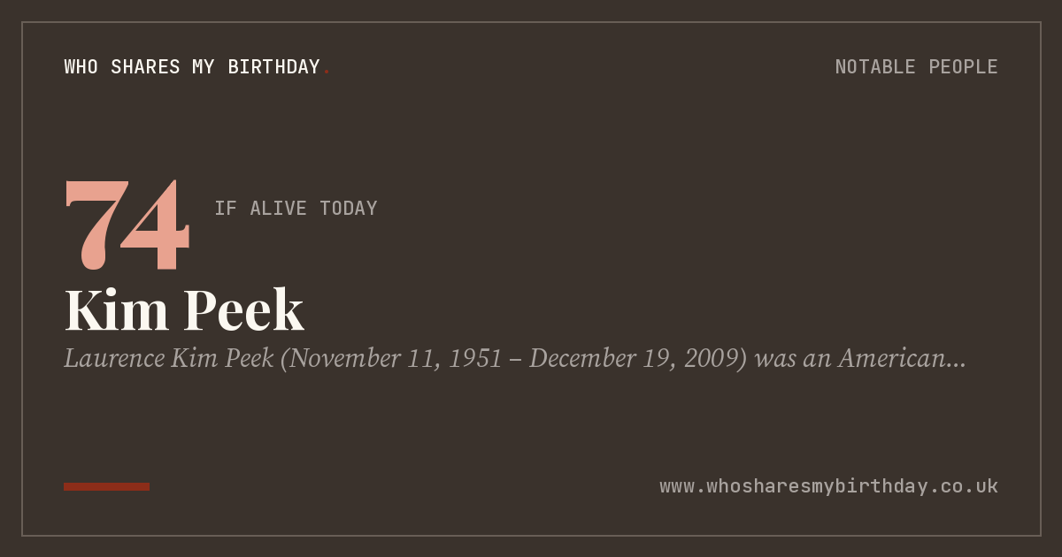Kim Peek