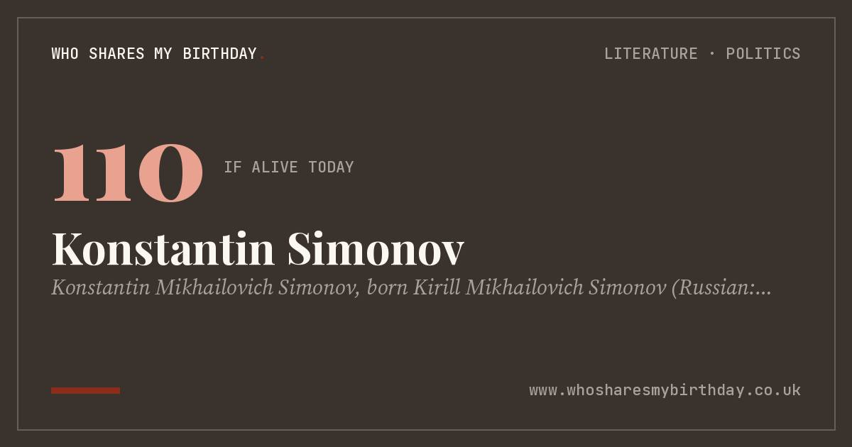 Konstantin Simonov