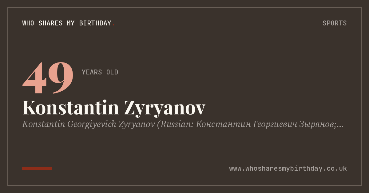 Konstantin Zyryanov