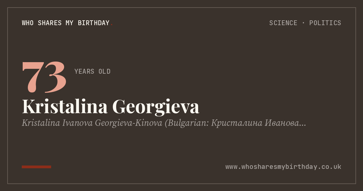 Kristalina Georgieva