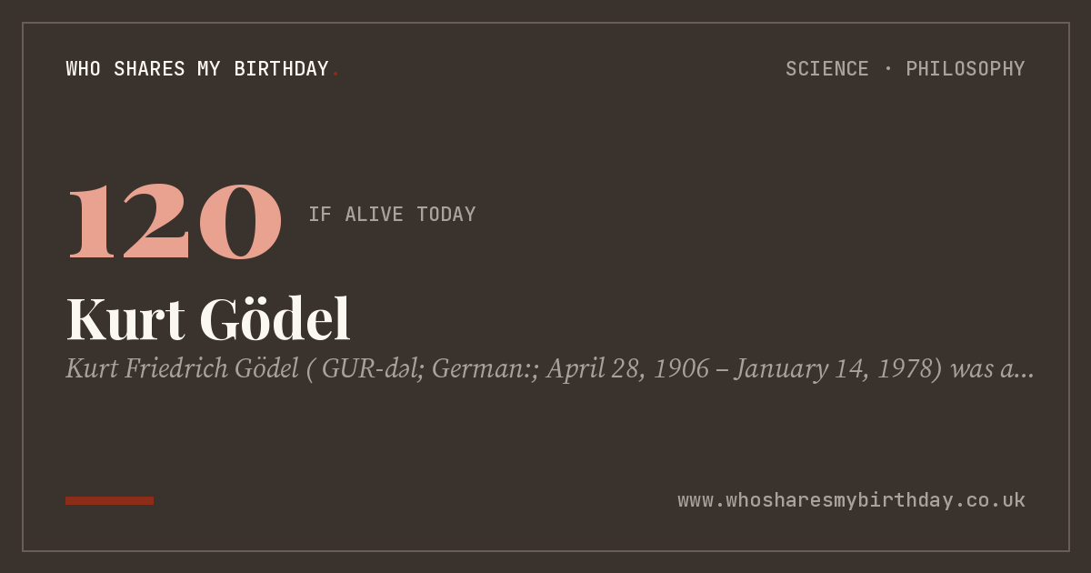 Kurt Gödel