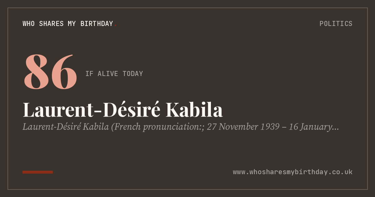 Laurent-Désiré Kabila