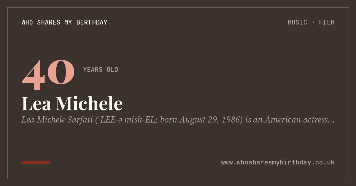 Lea Michele