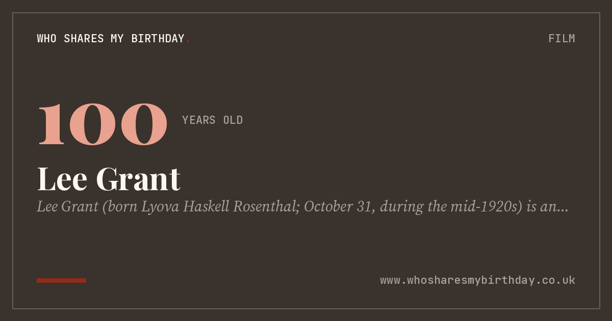 Lee Grant