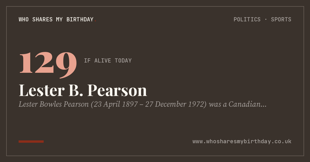 Lester B. Pearson