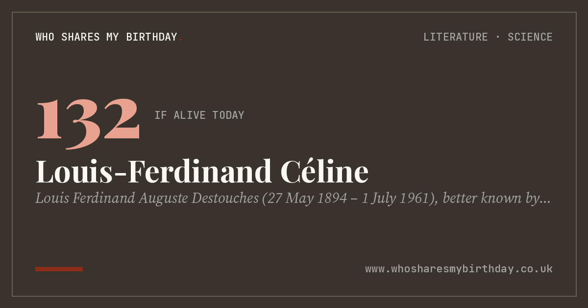Louis-Ferdinand Céline