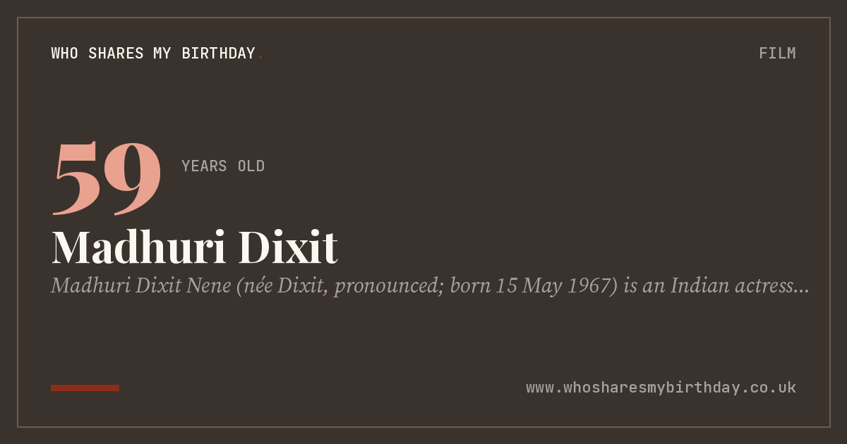Madhuri Dixit