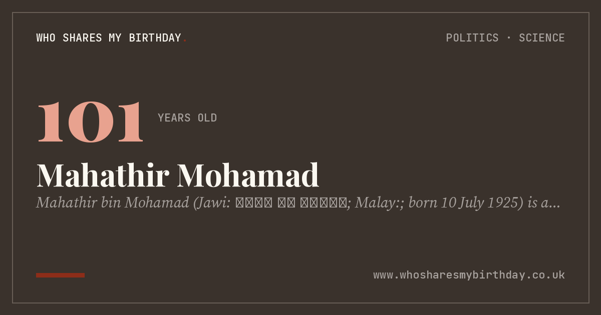 Mahathir Mohamad