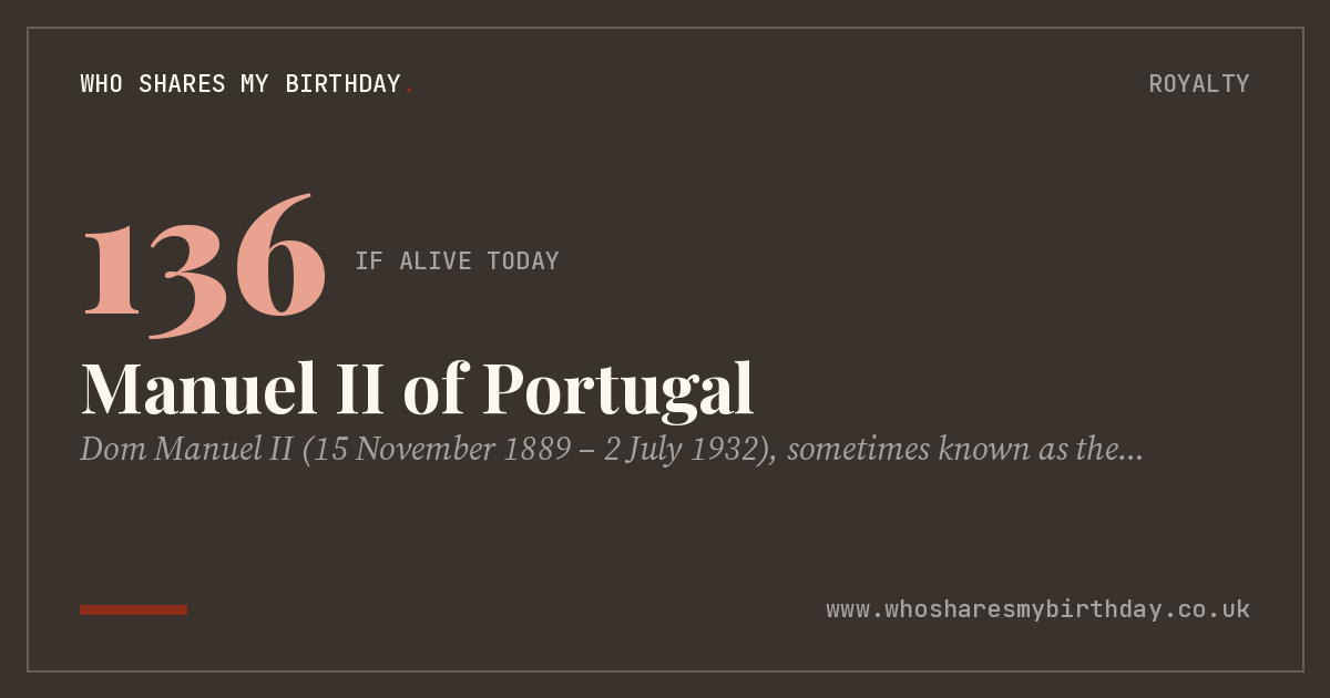 Manuel II of Portugal