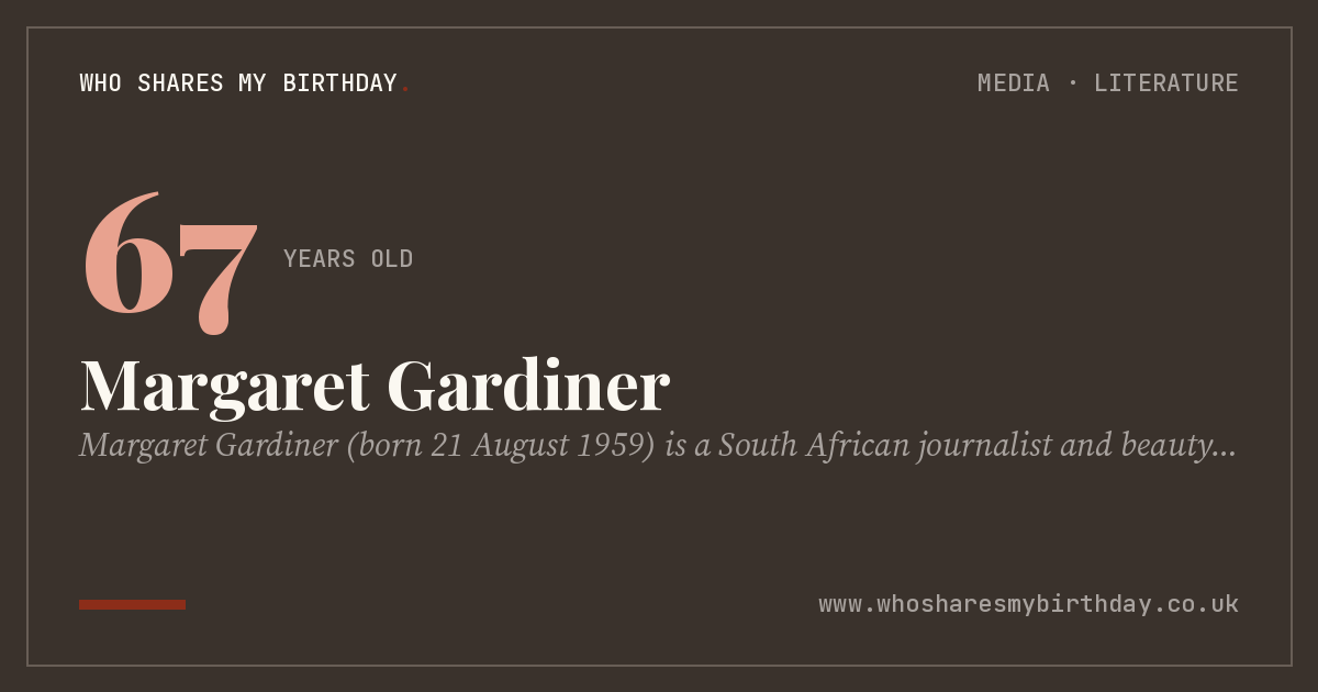 Margaret Gardiner