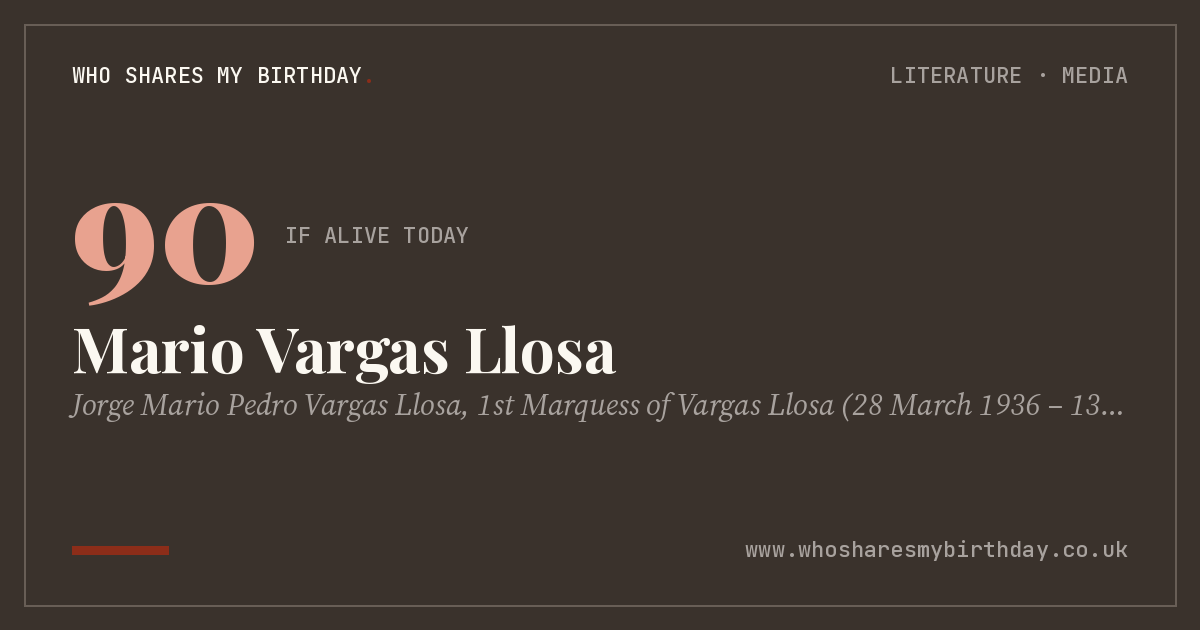 Mario Vargas Llosa