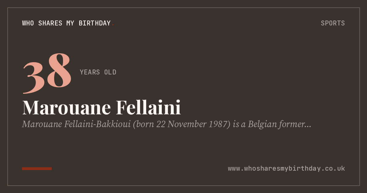 Marouane Fellaini