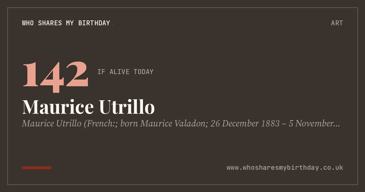Maurice Utrillo