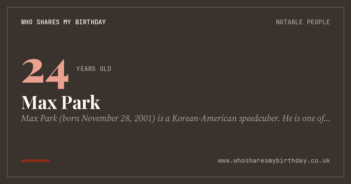 Max Park