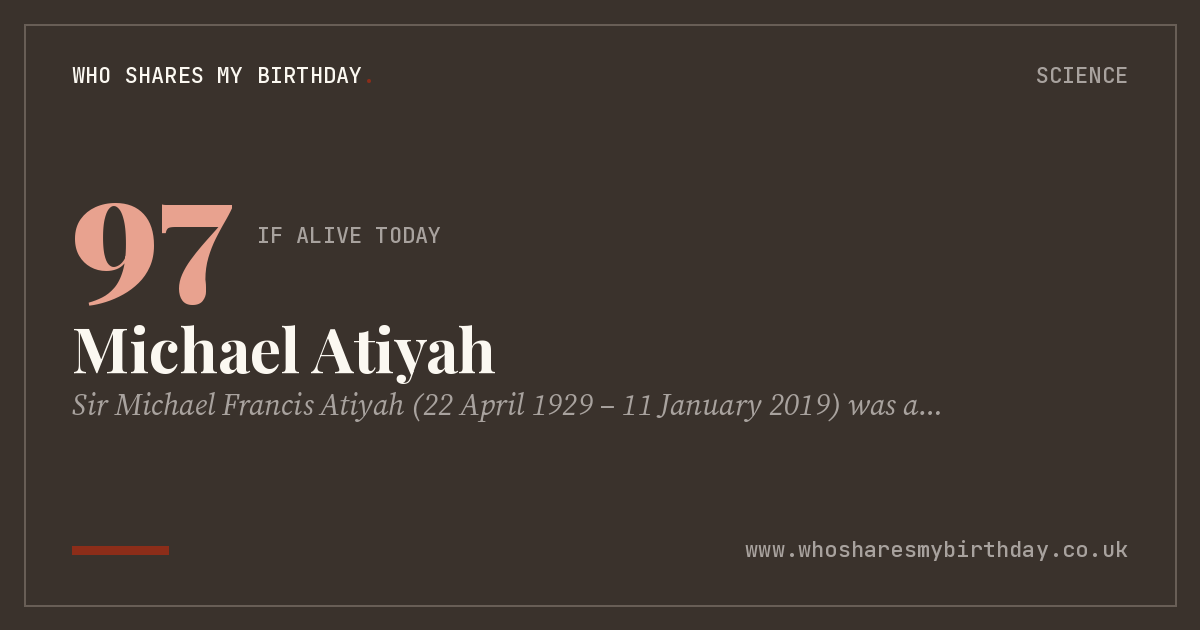 Michael Atiyah