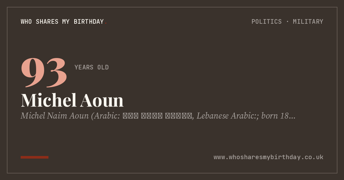 Michel Aoun