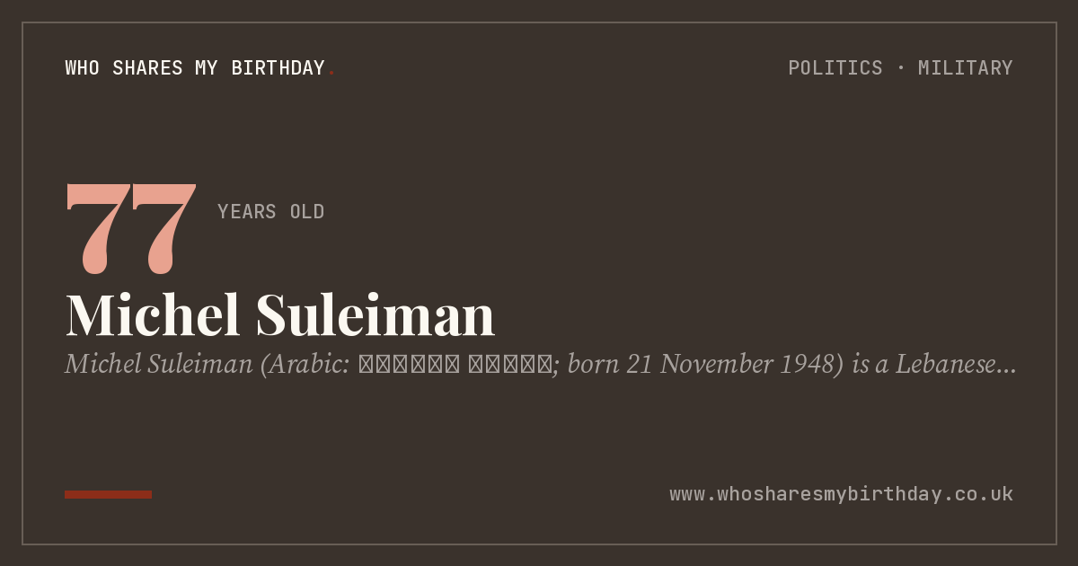 Michel Suleiman