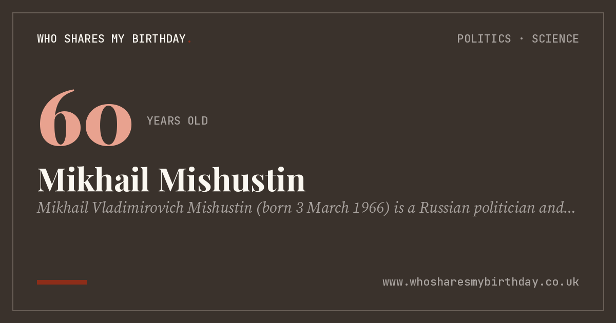 Mikhail Mishustin