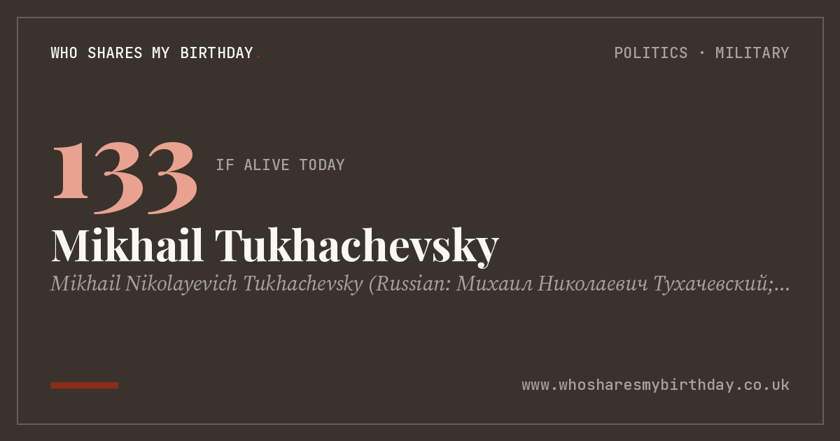 Mikhail Tukhachevsky