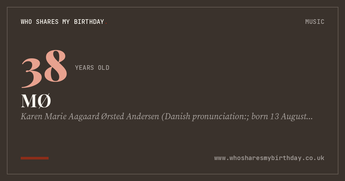 MØ