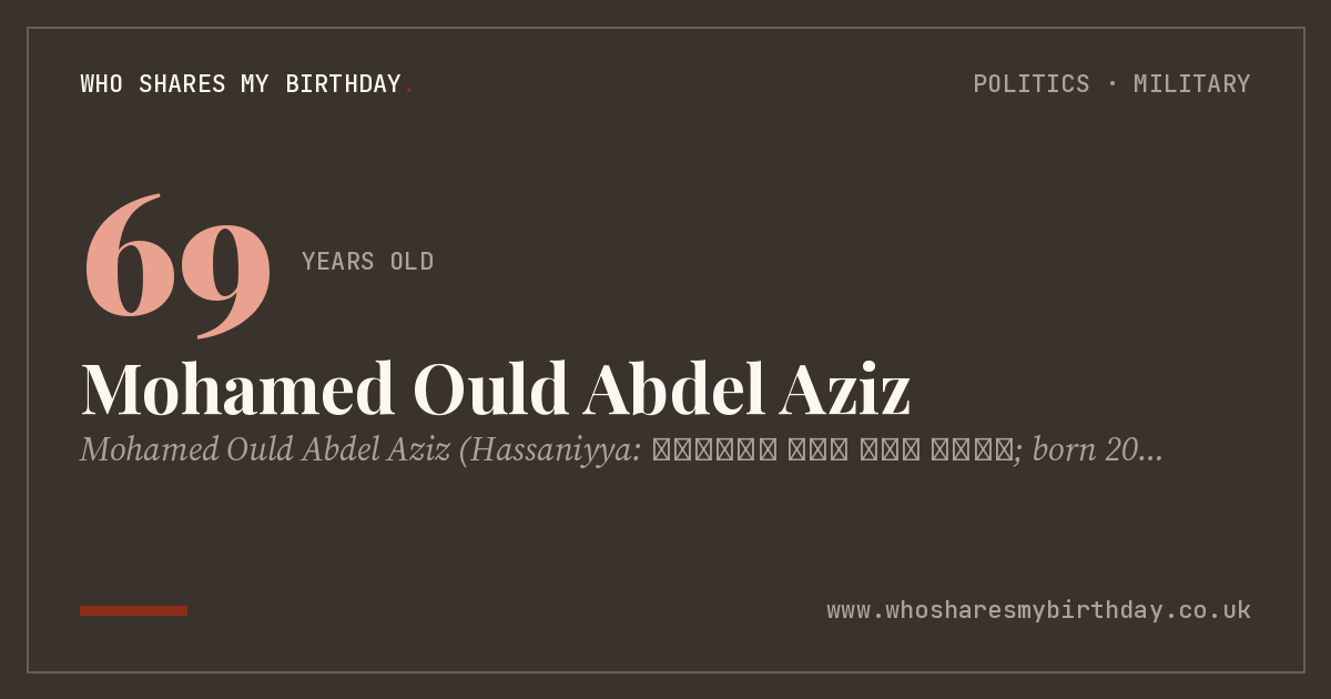 Mohamed Ould Abdel Aziz