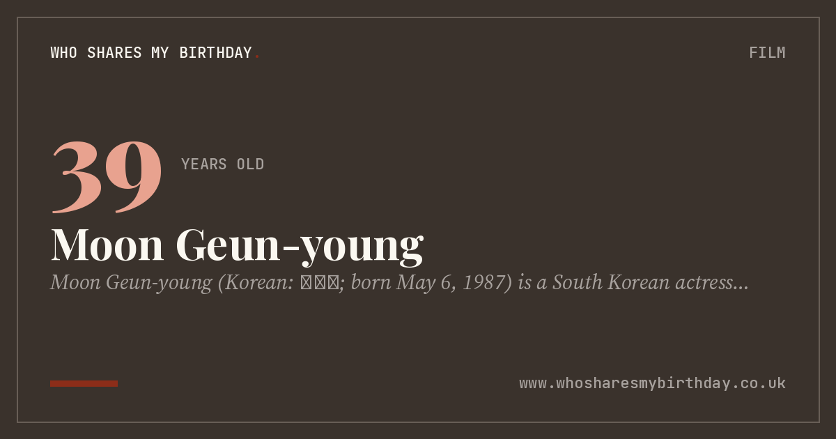 Moon Geun-young