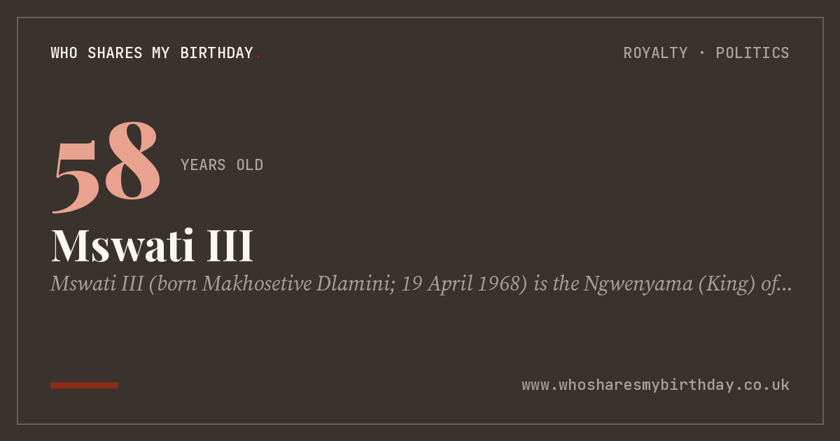 Mswati III