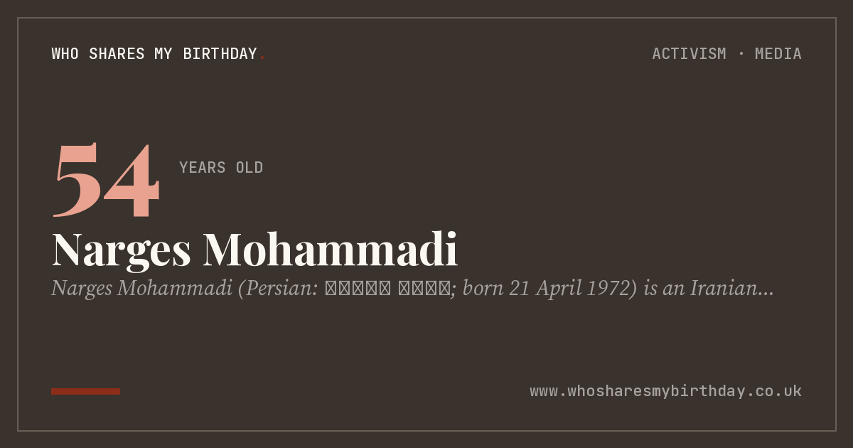 Narges Mohammadi
