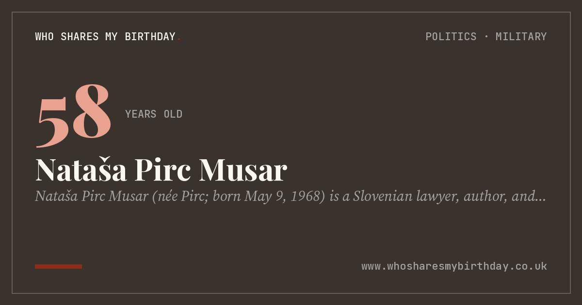 Nataša Pirc Musar
