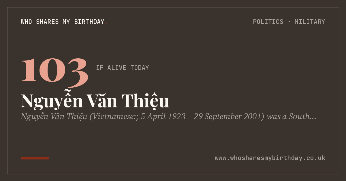 Nguyễn Văn Thiệu