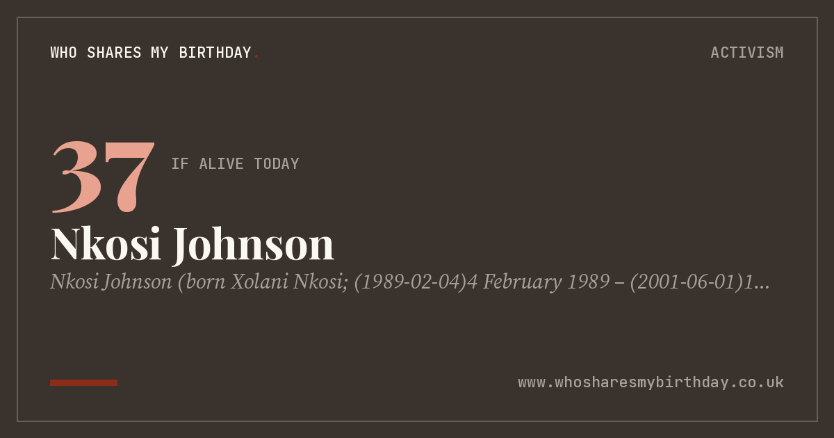 Nkosi Johnson
