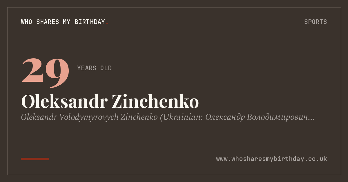 Oleksandr Zinchenko