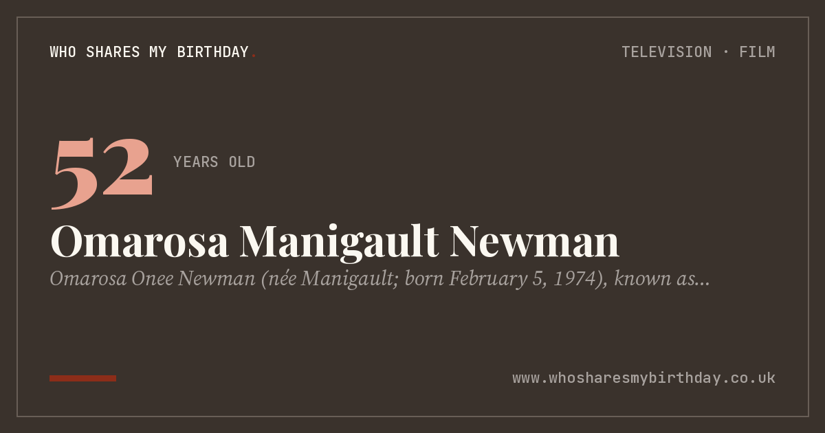 Omarosa Manigault Newman