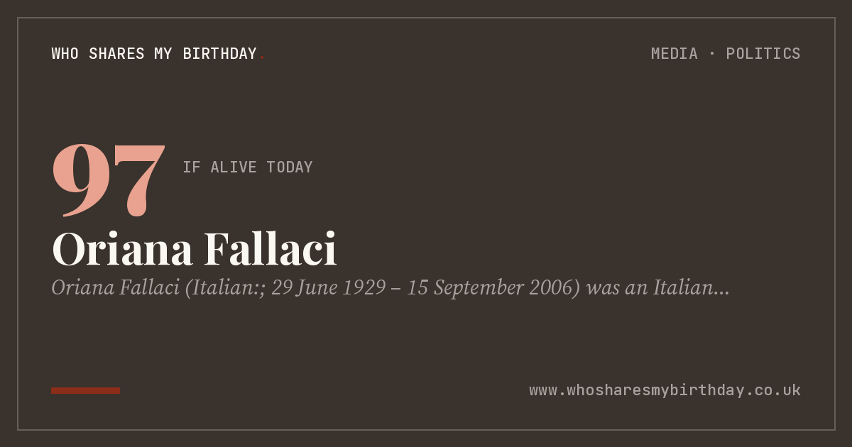 Oriana Fallaci