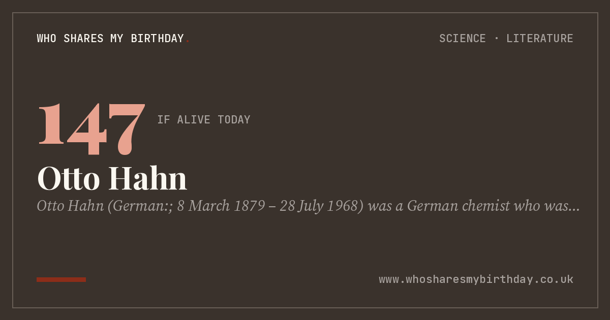 Otto Hahn