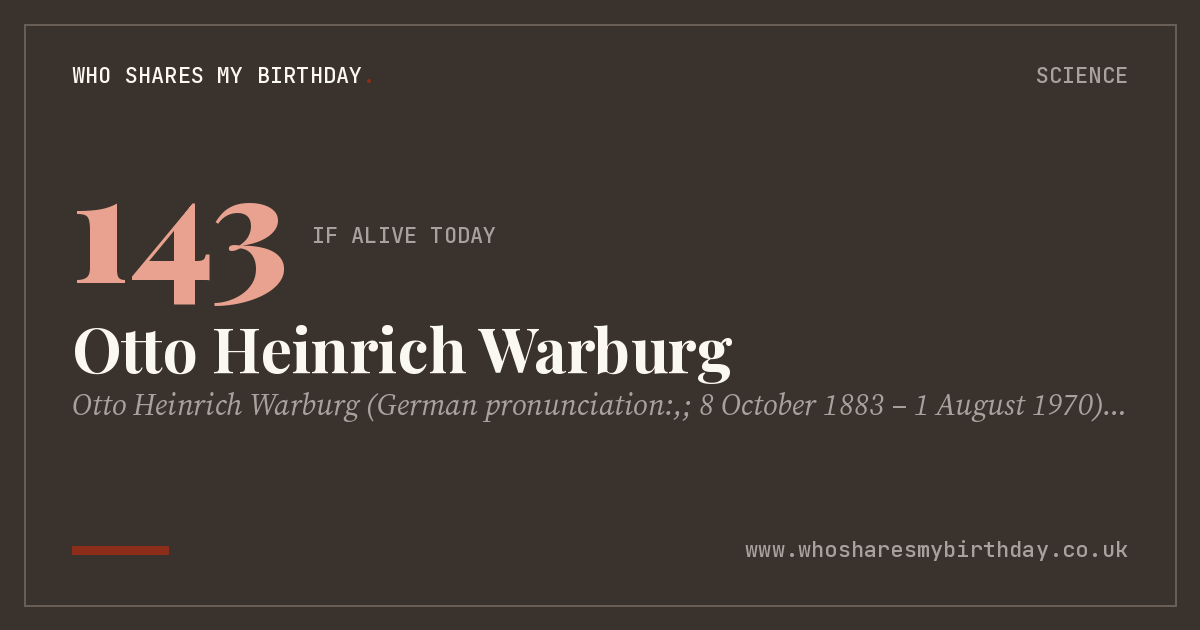 Otto Heinrich Warburg