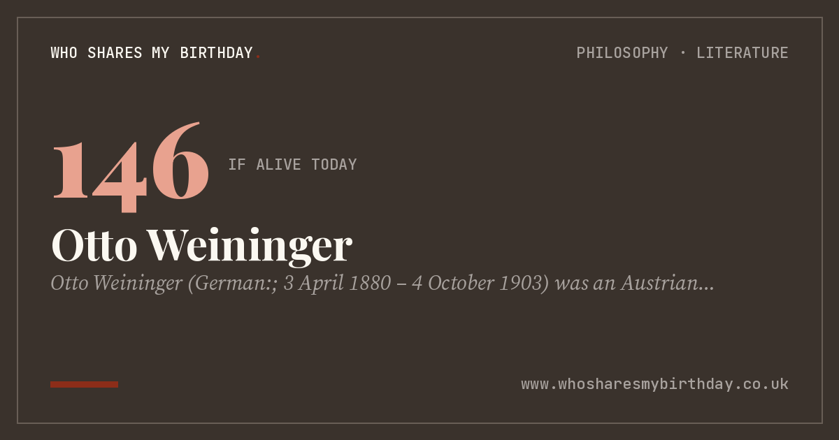 Otto Weininger