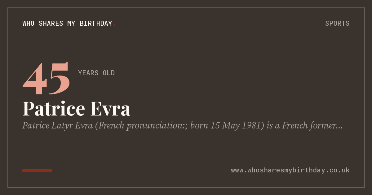 Patrice Evra