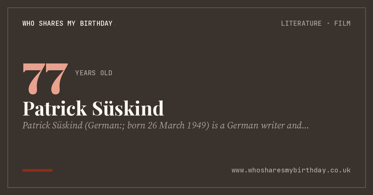 Patrick Süskind