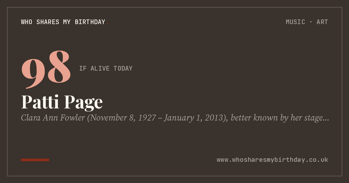 Patti Page